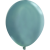 Custom 11" USA Metallic Latex Balloons - Teal Blue