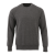 Custom Men's KRUGER Fleece Crewneck Sweatshirt - Heather Dark Charcoal