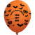 Custom 11" Crystal Latex Wrap Balloons with Logo - Happy Halloween
