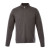 Custom Men's STRATTON Knit Quarter Zip Pullover - Heather Dark Charcoal