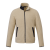 Custom Men's Kahuzi Eco Full Zip Sherpa Fleece Jacket - Desert Khaki/Black