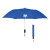 Custom Royal Blue Arc Auto-Open 44" Folding Umbrella