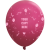 Custom 11" Fashion Latex Wrap Balloons - Confetti