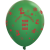 Custom 11" Fashion Latex Wrap Balloons - Happy Holidays