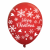 Custom 11" Standard Latex Wrap Balloons - Happy Holidays