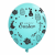 11" Metallic Latex Wrap Balloons with Logo Imprint - Easter