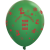 Custom 11" Metallic Latex Wrap Balloons - Happy Holidays