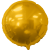 Custom 17" Round Helium Saver XtraLife Foil Balloons - Gold