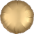 Custom 17" Round Helium Saver XtraLife Foil Balloons - Gold Sateen