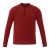 Custom Men's QUADRA Long Sleeve Performance Quarter Zip Tee Shirt - Vintage Red Heather