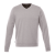 Custom Men's BROMLEY Knit V-Neck Sweater - Heather Gray