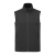 Custom Men's JORIS Eco Waterproof Softshell Vest - Heather Dark Charcoal