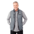 Custom Men's WHISTLER Lightweight Down Puffer Vest - Steel Gray