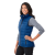 Custom Women's MERCER Insulated Puffer Vest New Royal - Side