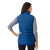 Custom Women's MERCER Insulated Puffer Vest New Royal - Rear