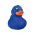 Custom Rubber Mid-Size Deep Blue Duck