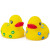 Custom Rubber Flower Children Duck Toy