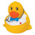 Custom Rubber Smart Doctor Duck Toy