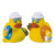 Custom Rubber Safety Construction Duck Toy