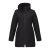 Women's Roots73 Rockglen Eco Waterproof Insulated Sherpa Fleece Lined Hooded Jacket - Black 