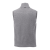 Men's Willowbeach Roots73 Microfleece Vest - Charcoal - Back