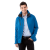 Custom Men's PEYTO Waterproof Softshell Jacket with Roll-Away Hood - Invictus Blue - Front