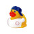 Custom Rubber Baseball Duck Toy