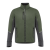 Custom Men's Fernie Hybrid Insulated Jacket - Loden/Heather Dark Charcoal