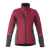 Custom Women's FERNIE Hybrid Insulated Jacket - Maroon/Heather Dark Charcoal