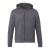 Custom Men's LAVAR Eco Knit Full Zip Lightweight Performance Hoody - Heather Dark Charcoal