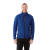 Custom Men's PANORAMA Hybrid Knit Jacket - Metro Blue - Front