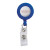 Custom Retractable Badge Reel with Belt Clip - Royal Blue
