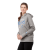 Custom Women's COVILLE Knit Hoodie with Thumb Holes - Heather Gray - Side