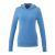 Custom Women's Howson Lightweight Knit Hoodie With Thumb Holes - Olympic Blue Heather