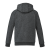 Custom Men's Copperbay Roots73 Heavyweight Sherpa Fleece Lined Hoodie - Black Mix - Back