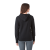 Custom Women's Argus Eco Fleece Hoody - Black - Back