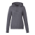 Custom Women's Argus Eco Fleece Hoody - Heather Dark Charcoal