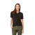 Custom Women's Banfield Short Sleeve Pique Polo - Black - Front