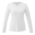 Custom Women's Parima Long Sleeve Performance Tech Tee - White