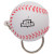 Custom Baseball Keyring Stress Reliever with Logo Imprint