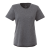 Custom Women's OMI Short Sleeve Performance Tech Tee - Heather Gray Charcoal