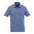 Custom Men's CONCORD Short Sleeve Polo - Steel Blue Heather