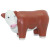 Custom Steer Stress Reliever - Brown