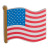 Custom United States Flag Stress Reliever