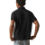 Custom Men's American Giant Cotton Pique Classic Polo - Black - Back