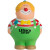 Custom Clown Bert Stress Reliever with Logo Imprint