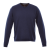 Custom Men's BROMLEY Knit V-Neck Sweater - Metro Blue Heather - Back