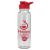 Custom The Outdoorsman - 24 Oz. Tritan ReNew Bottle With Drink Thru Lid - Clear with Red Lid