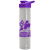 Custom 32 Oz. Adventure Bottle With Drink-Thru Lid - Made With Tritan ReNew - Clear with Violet Lid