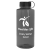 Custom The Mountaineer - 36 Oz. Tritan Bottle With Tethered Lid - Smoke